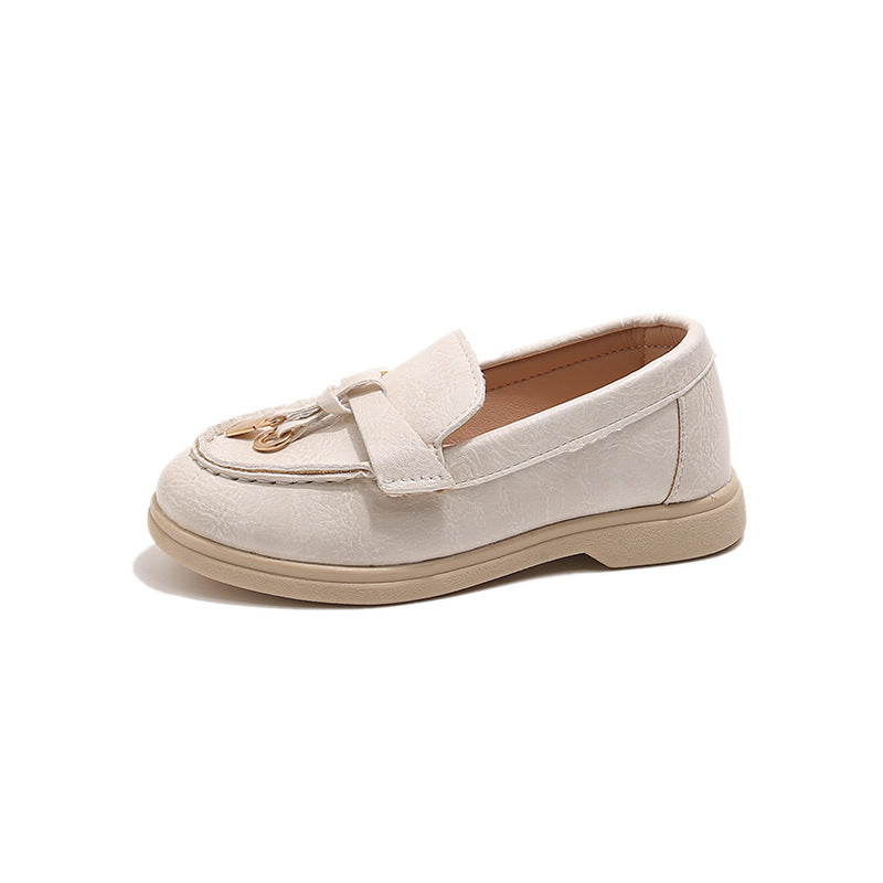 Kids’ British Style Casual Loafer Shoe