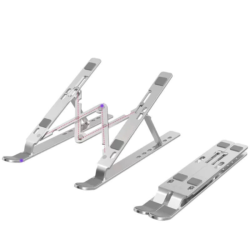 Adjustable Aluminum Laptop & Tablet Stand