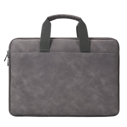 PU Lamb Leather Laptop Bag (13–16 Inch)