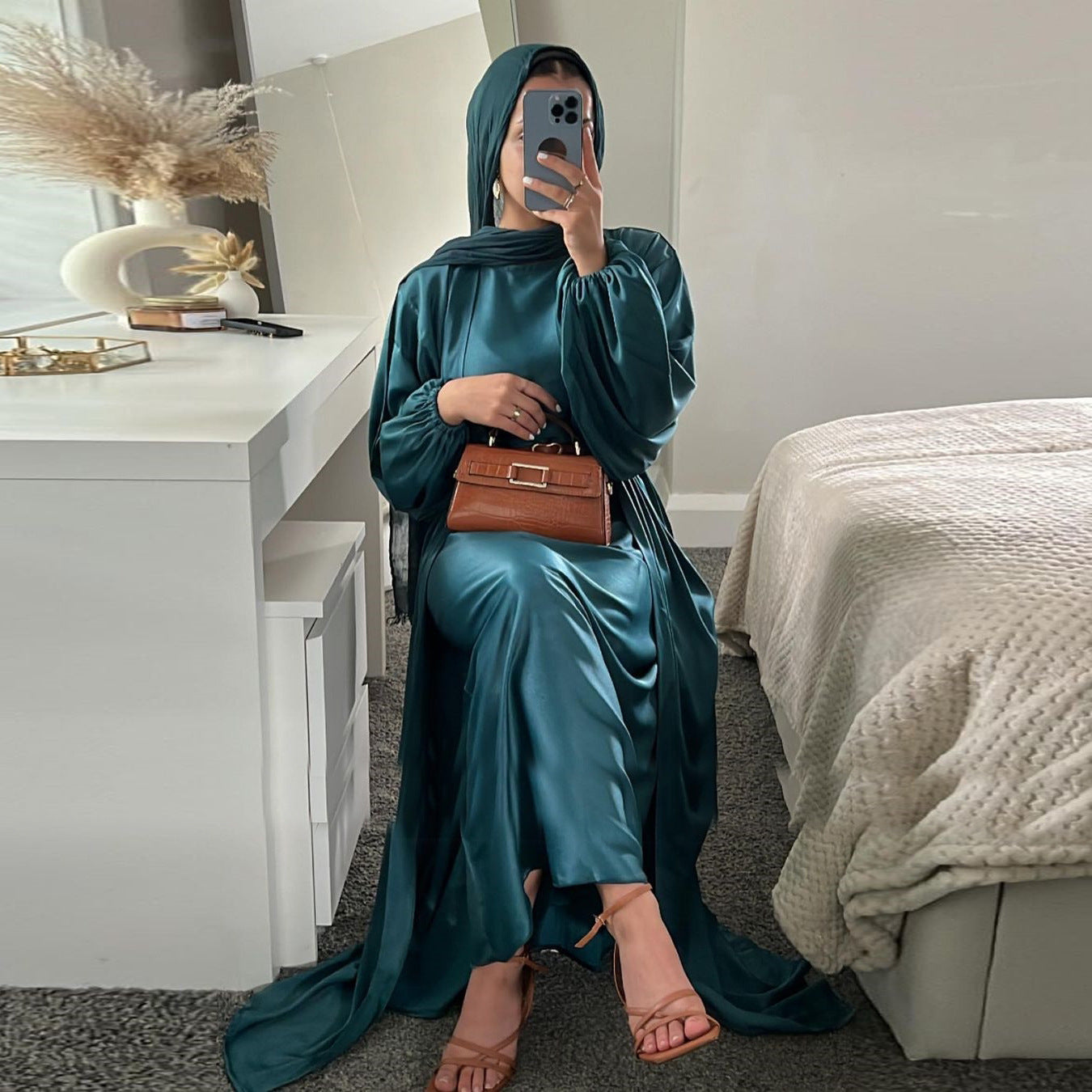 Women’s Solid Color Two-Piece Dress Set