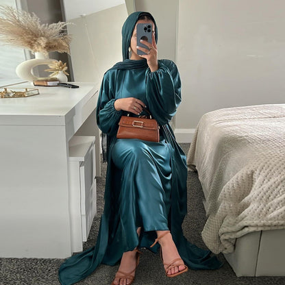 Women’s Solid Color Two-Piece Dress Set
