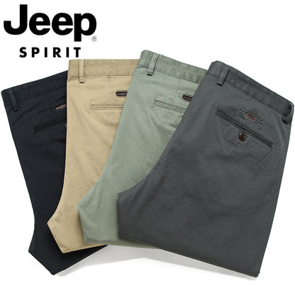 Men’s Lightweight Cotton Casual Business Pants