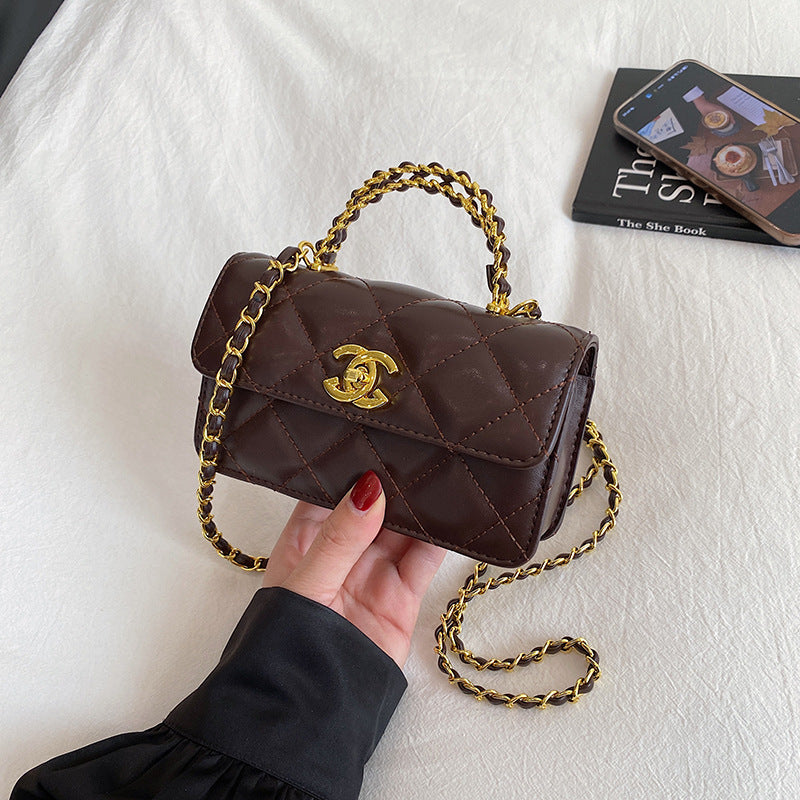 Women’s Quilted Chain Crossbody Bag