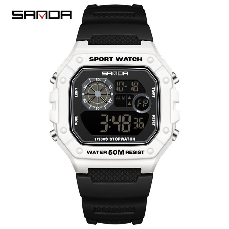 SANDA Multifunction Digital Sports Watch