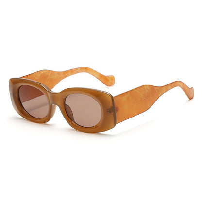 Retro Square Frame UV Protection Sunglasses