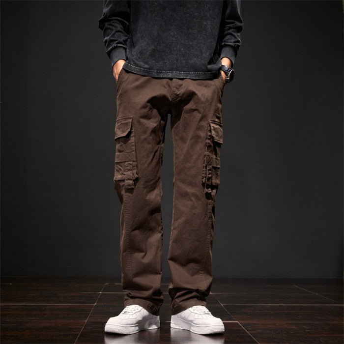 Men’s Workwear Cargo Straight-Leg Pants