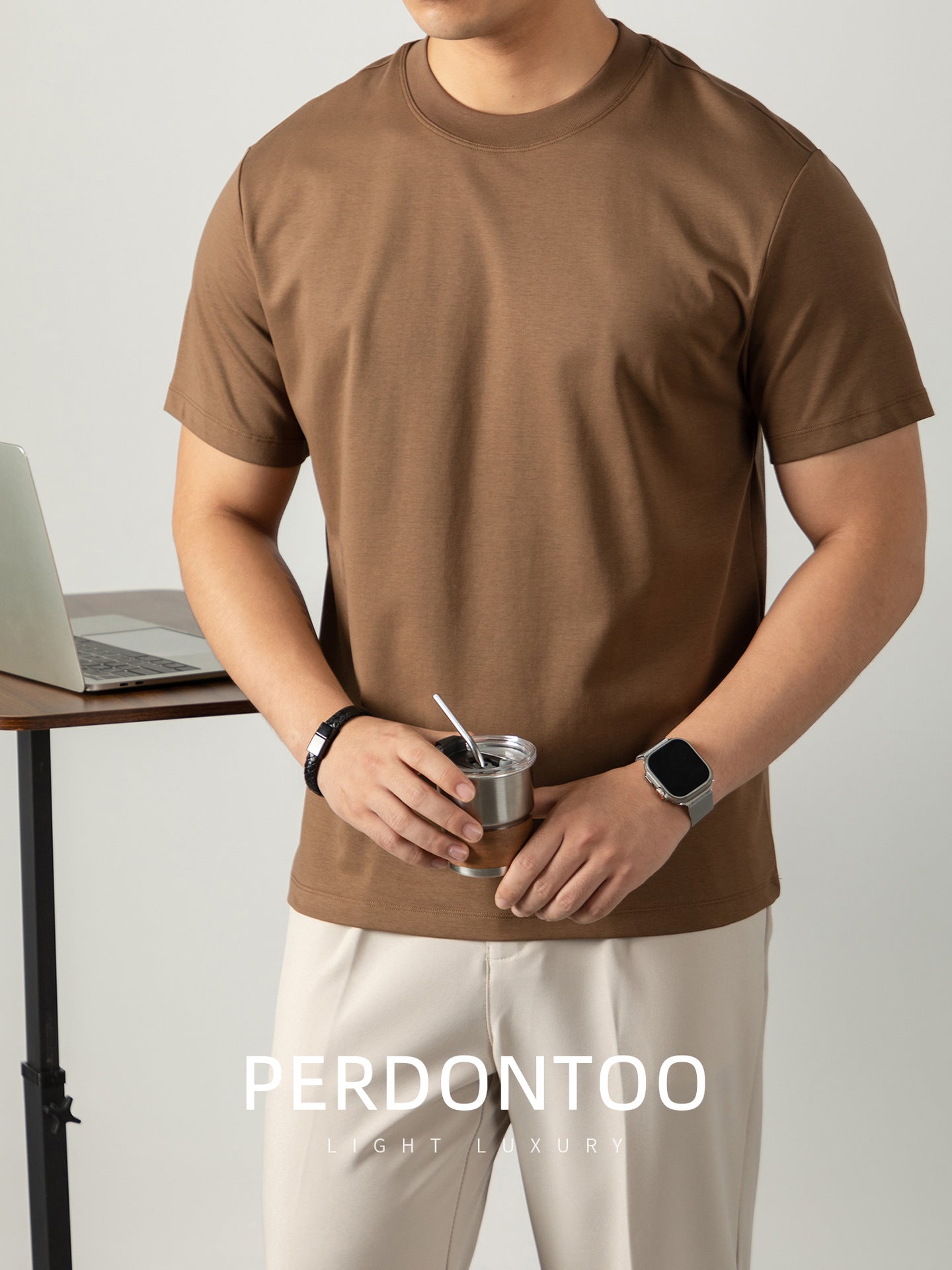 Men’s Mercerized Cotton Luxury T-Shirt