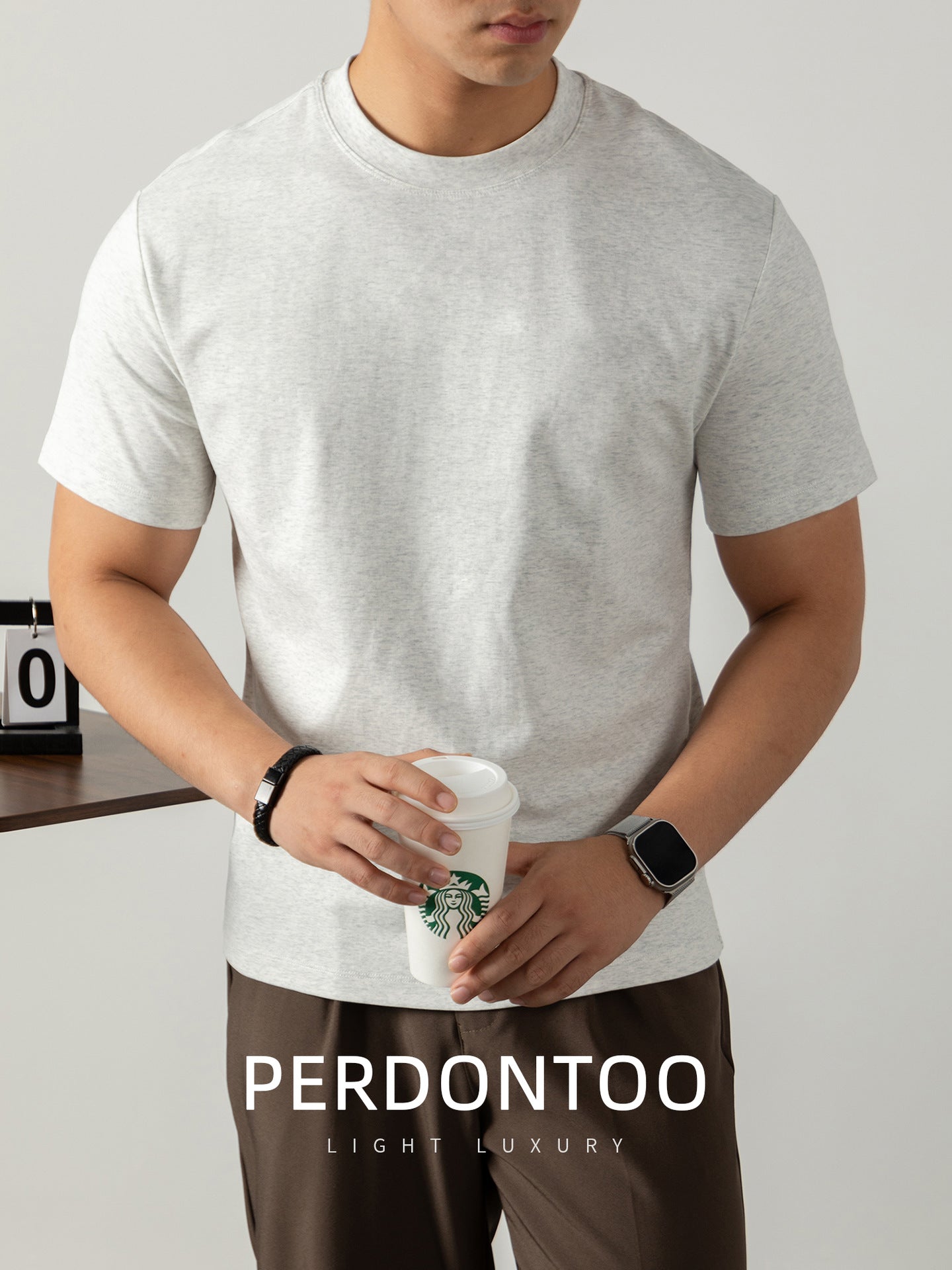 Men’s Mercerized Cotton Luxury T-Shirt