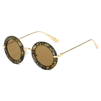 Oval Fashion Sunglasses with UV Protection