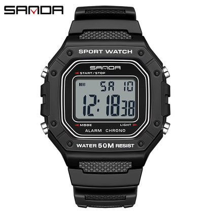 SANDA Multifunction Digital Sports Watch