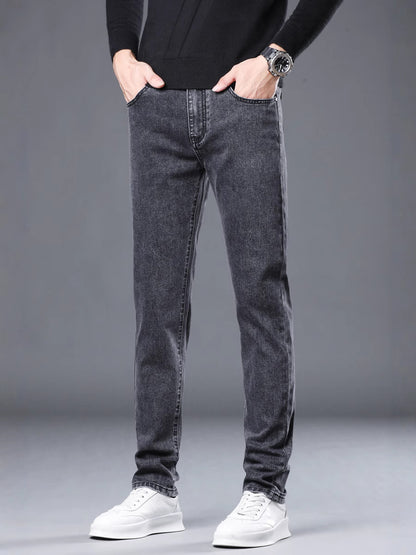 Men’s Slim Straight Stretch Denim Jeans