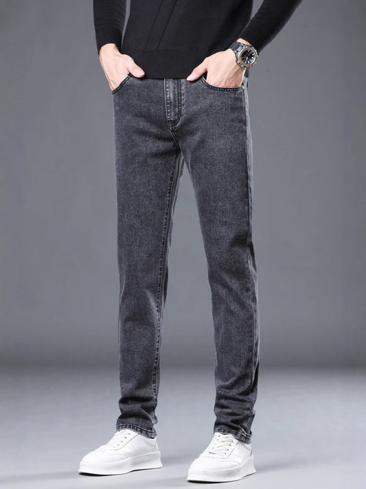 Men’s Slim Straight Stretch Denim Jeans