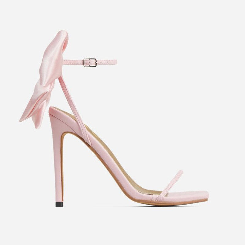 Women’s Bow Stiletto Strap Sandals