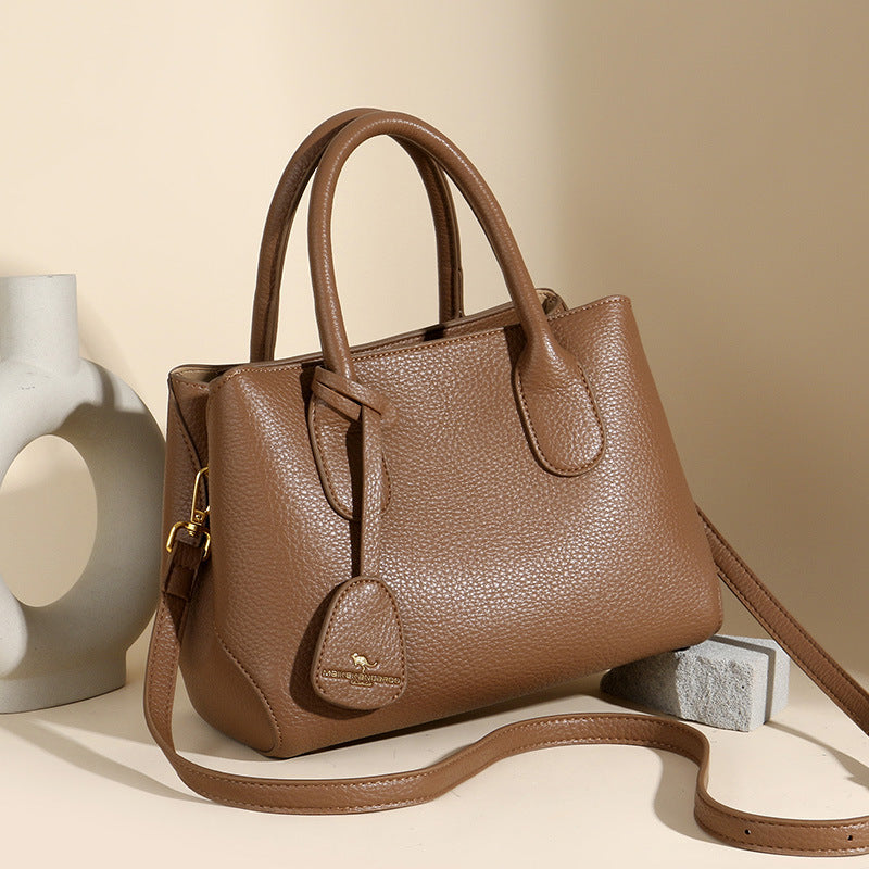 Women’s Genuine Leather Large Capacity Shoulder Bag