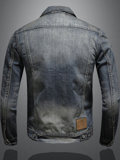 Men’s Retro Denim Workwear Jacket