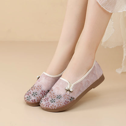 Women’s Lightweight Round-Toe Comfort Flat Shoes