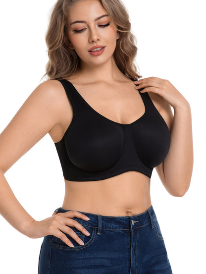 Women’s Seamless Underwire Support Bra (Plus Size)