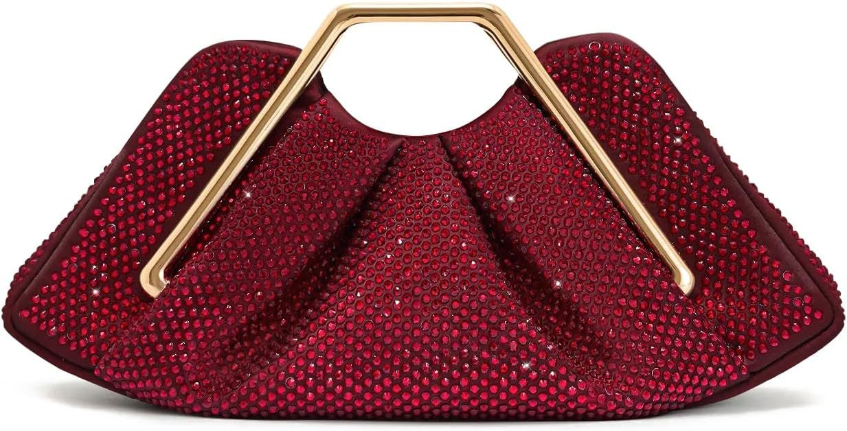 Women’s Soft Leather Pleated Cloud Bag