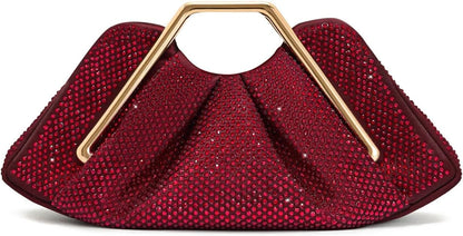 Women’s Soft Leather Pleated Cloud Bag