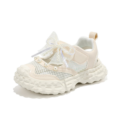 Girls’ Breathable Mesh Beach Sandals