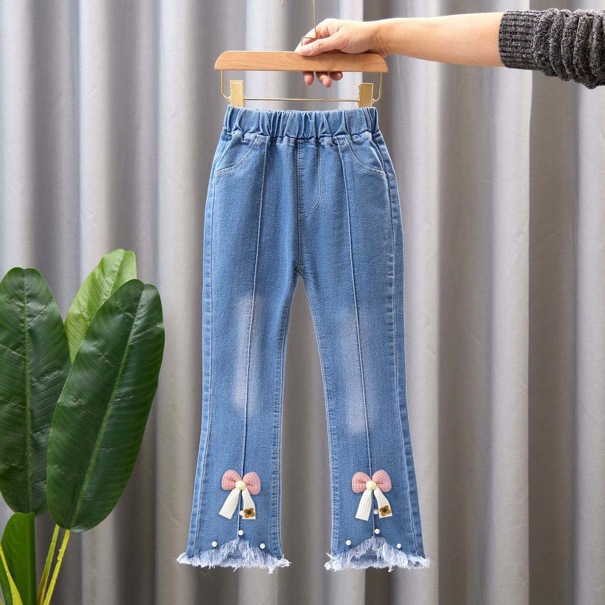Girls’ Flared Denim Jeans