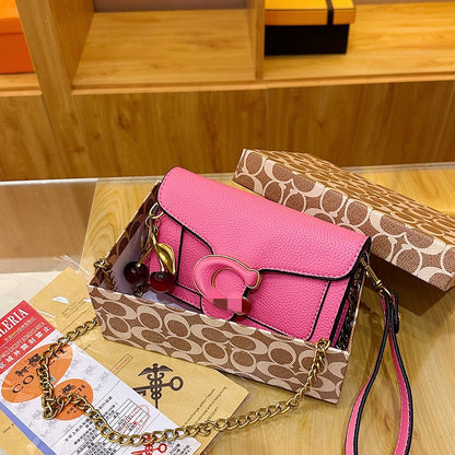 Women’s Small Square Chain Crossbody Bag