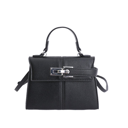 Women’s Kelly Style Textured Crossbody Handbag