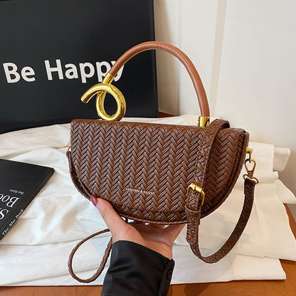 Women’s Light Luxury Saddle Crossbody Bag