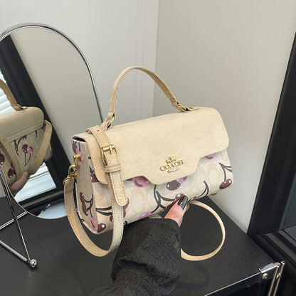 Women’s Vintage Matte Small Square Crossbody Bag