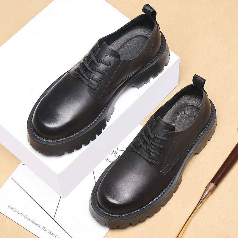 Men’s British-Style Thick-Sole Martin Boots