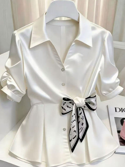 Women’s Slim-Fit Luxury Waist Shirt