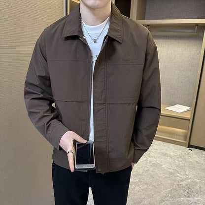 Men’s Casual Lapel Cargo Jacket