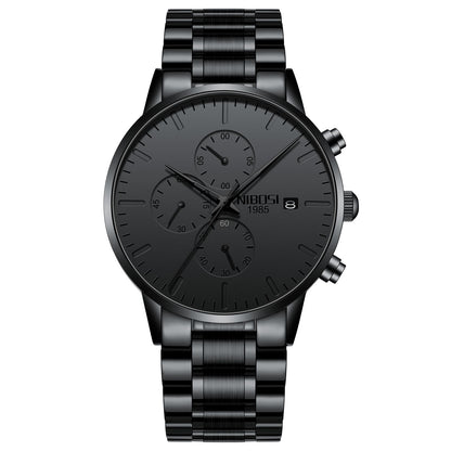 Nibosi Men’s Minimalist Waterproof Quartz Watch