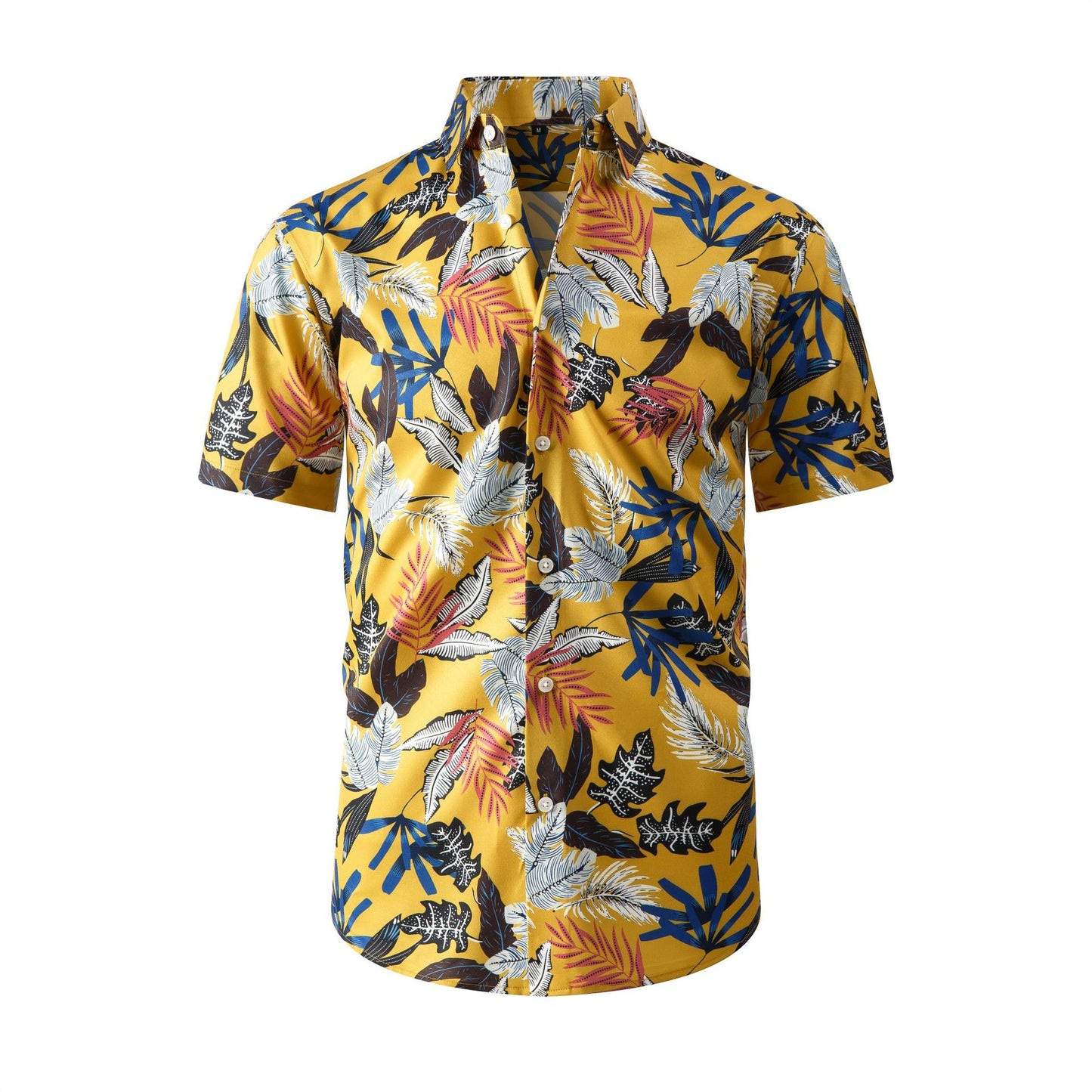 Men’s Plus Size Hawaiian Beach Shirt