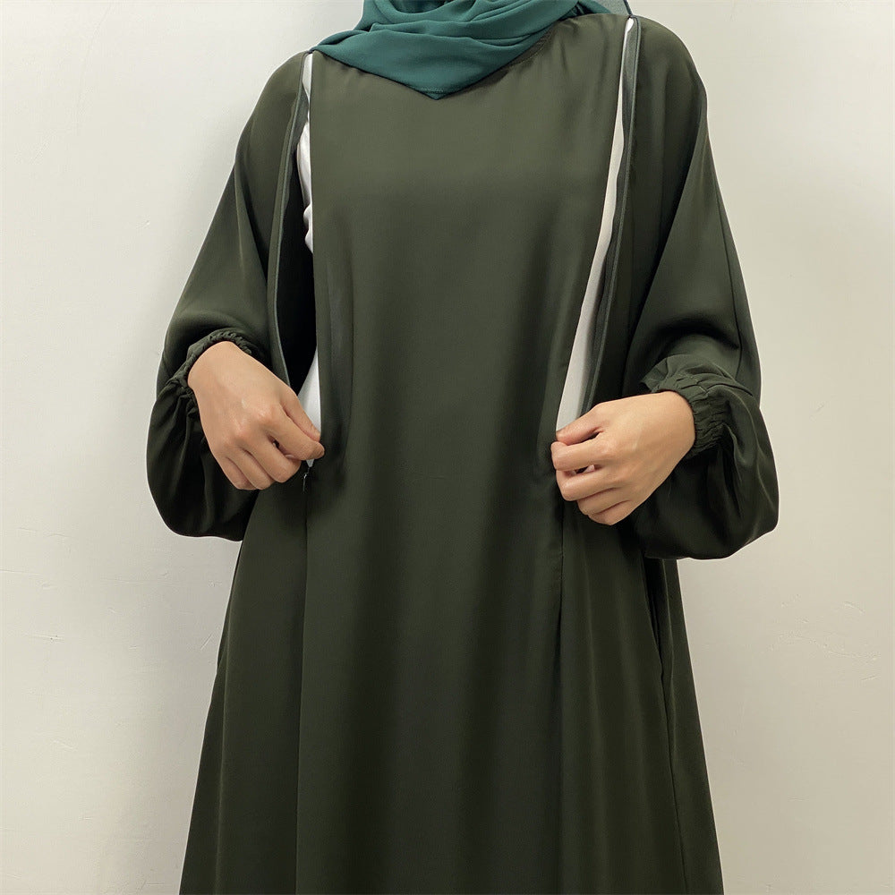 Women’s Long Sleeve Slim Fit Nursing Dress