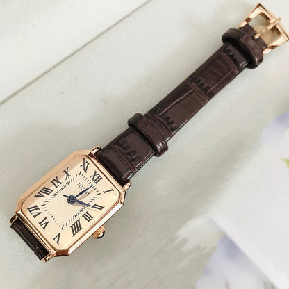 Women’s Roman Dial Square Quartz Watch