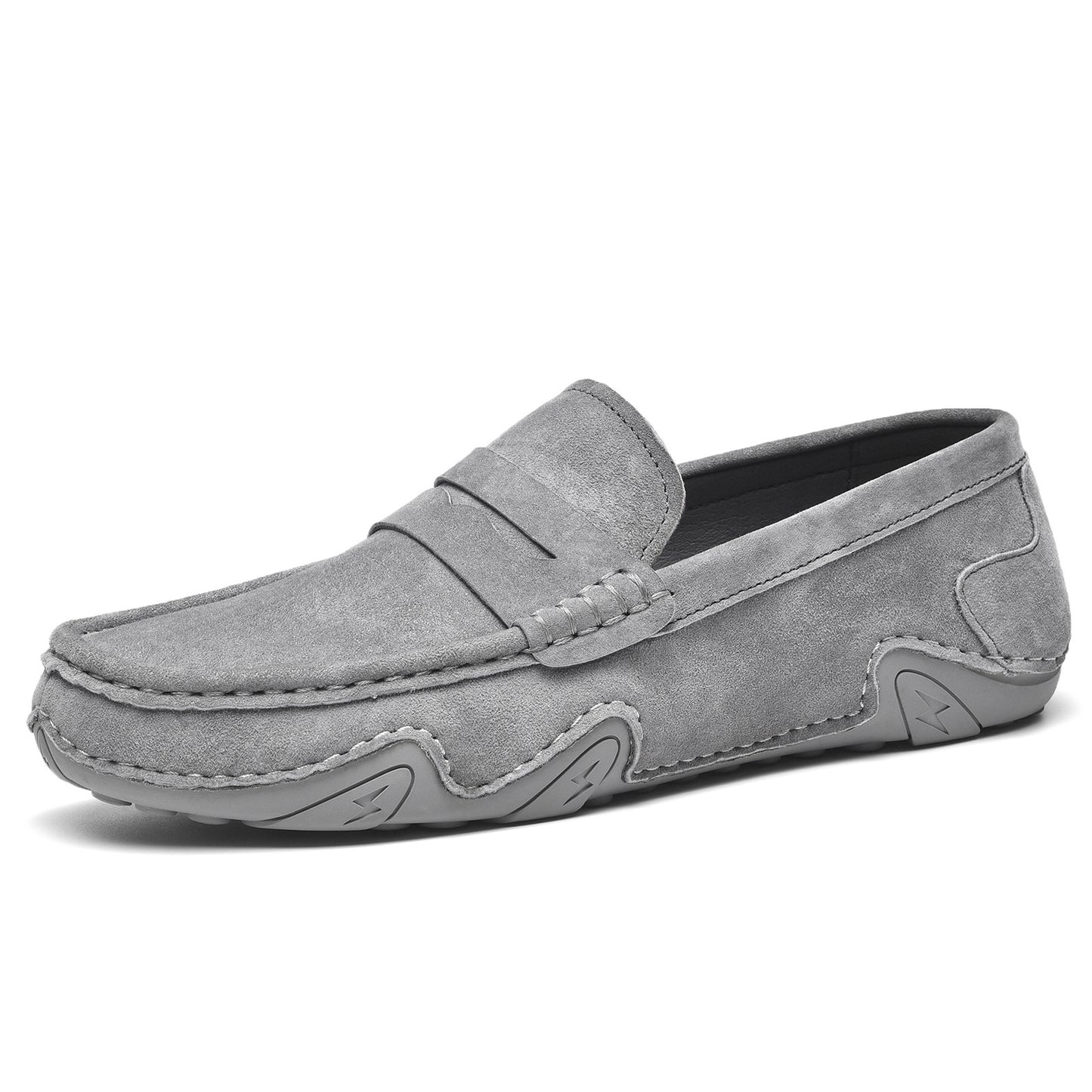Men’s Genuine Suede Slip-On Loafers