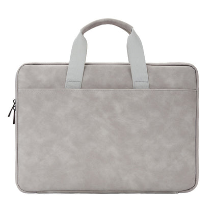 PU Lamb Leather Laptop Bag (13–16 Inch)