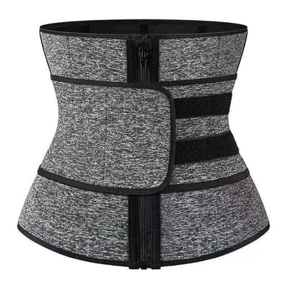 Cross-border abdominal belt waist postpartum autumn and winter plus-size double-layer women's slimming abdominal tucking warm belt spot wholesale