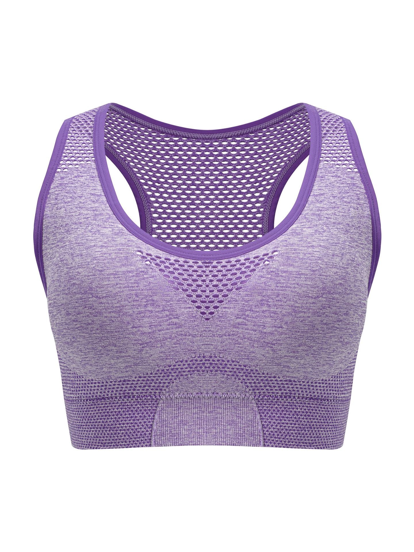 Women’s Plus Size Wireless Seamless Sports Bra