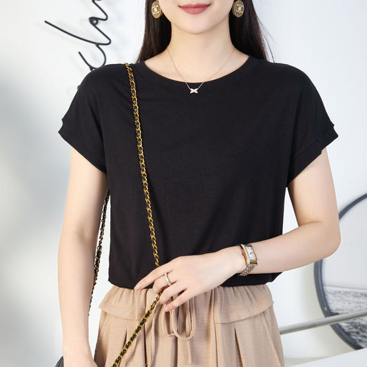 Women’s Bat Sleeve Casual T-Shirt