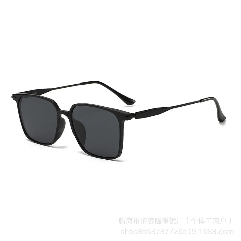 Men’s Polarized Square Frame Sunglasses