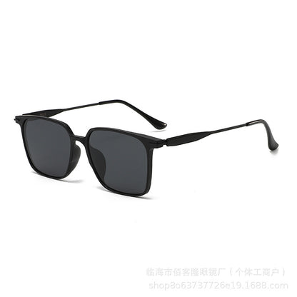 Men’s Polarized Square Frame Sunglasses