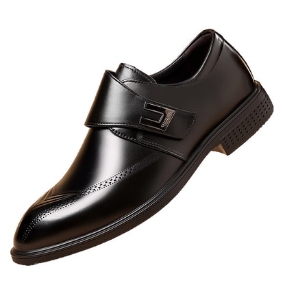 Men’s First-Layer Cowhide Business Casual Leather Shoes