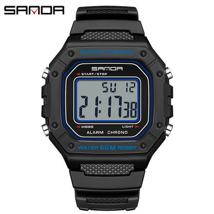 SANDA Multifunction Digital Sports Watch