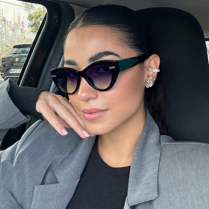 Women’s Retro Cat-Eye Butterfly Sunglasses