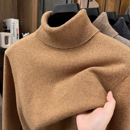 Men’s Wool Thick Turtleneck Sweater