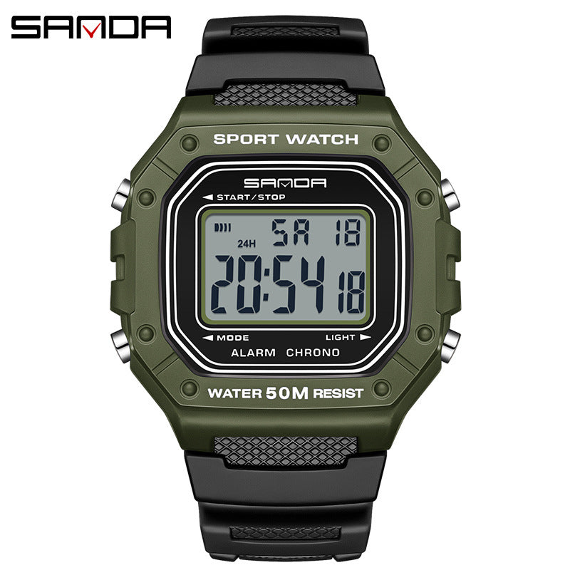 SANDA Multifunction Digital Sports Watch