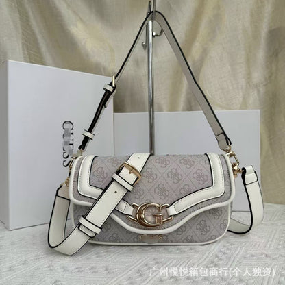 Women’s Printed Patchwork Crossbody Handbag