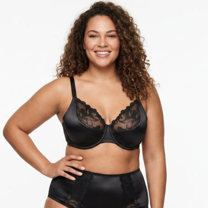 Women’s Plus-Size Lace Underwire Bra